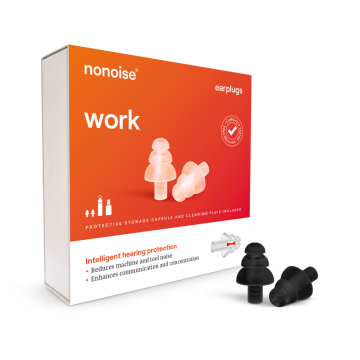 Nonoise - work - chores - Earplugs - black
