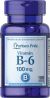 Puritan's Pride Vitamin B6 (Pyridoxine Hydrochloride) 100mg 100 Tablets 650