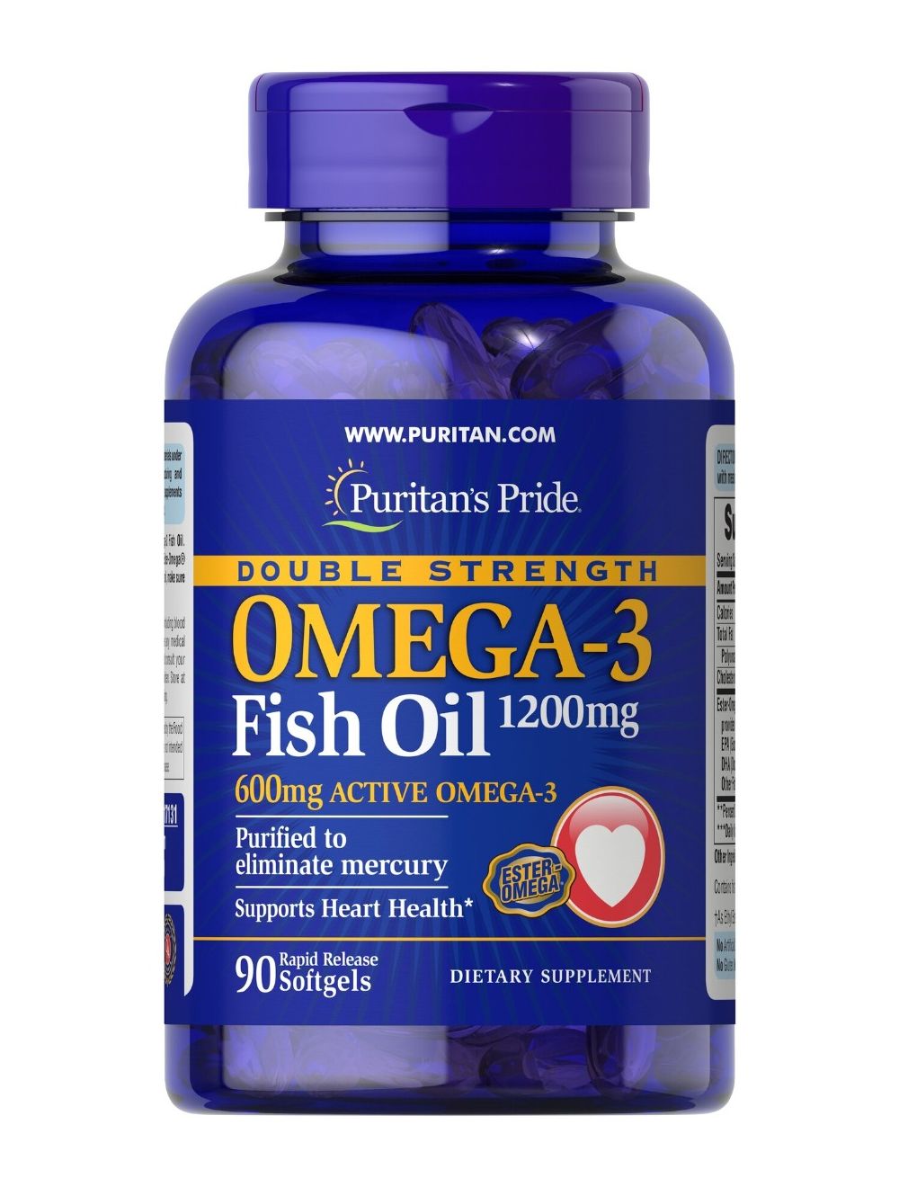 Pride Omega 3 fish oil 1200 mg 