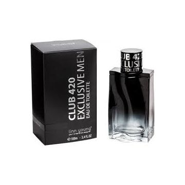 Linn Young Club 420 Black  Exclusive men edt 100ml