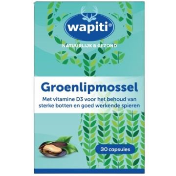 Wapiti ® Mossel extract 30 capsules