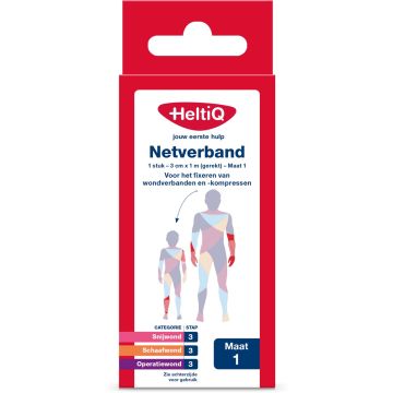 HeltiQ Net Bandage Size 1 (3 cm x 1 m)