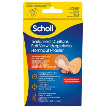 Scholl Callus Removal Plasters 4 pieces