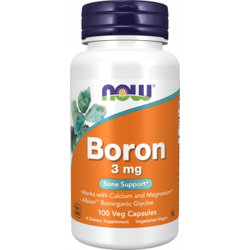 NOW Boron 3 mg 100 capsules