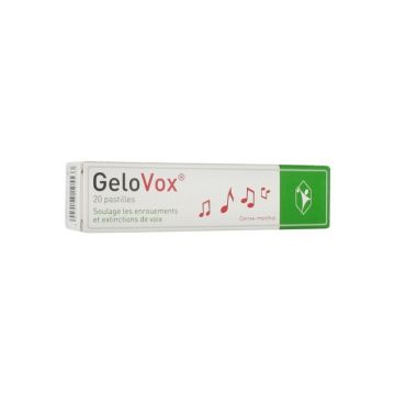 GeloVox Keeltabletten Kers-Menthol20 stuks