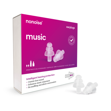 Nonoise - Music - festival - Earplugs - transparent