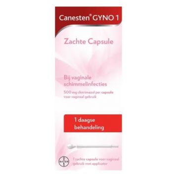 Canesten Gyno 1 Soft Capsule 500 mg