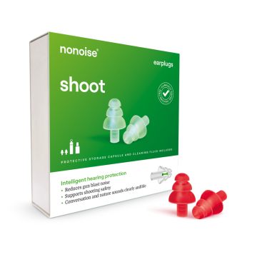 Nonoise - Shoot - Hunt - Earplugs - red