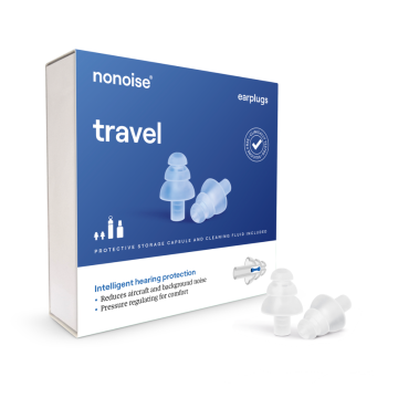Nonoise - Travel - Earplugs - transparent