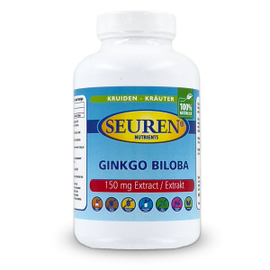Seuren Nutrients Ginkgo Biloba Extract 150 mg 100 Capsules