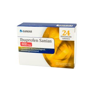 Ibuprofen 400 mg Sanias 24 Tabletten