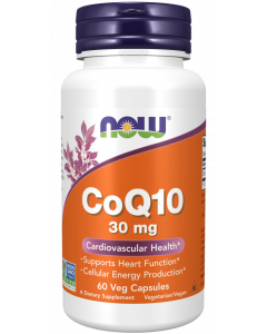 NOW CoQ10 30 mg 60 capsules