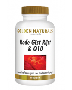 Golden Naturals Red Yeast Rice & Q10 240 tablets